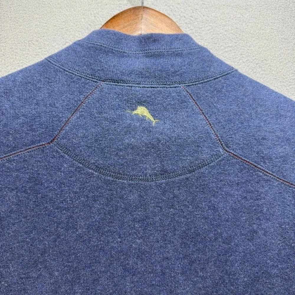 Tommy Bahama Vest Reversible Full Zip Mock Neck Regular Fit XL Casual Golf Mens